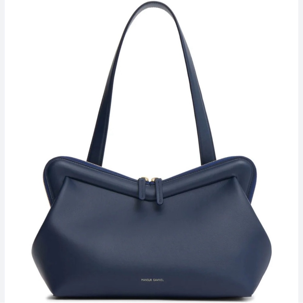Mansur Gavriel M Frame Leather Bag